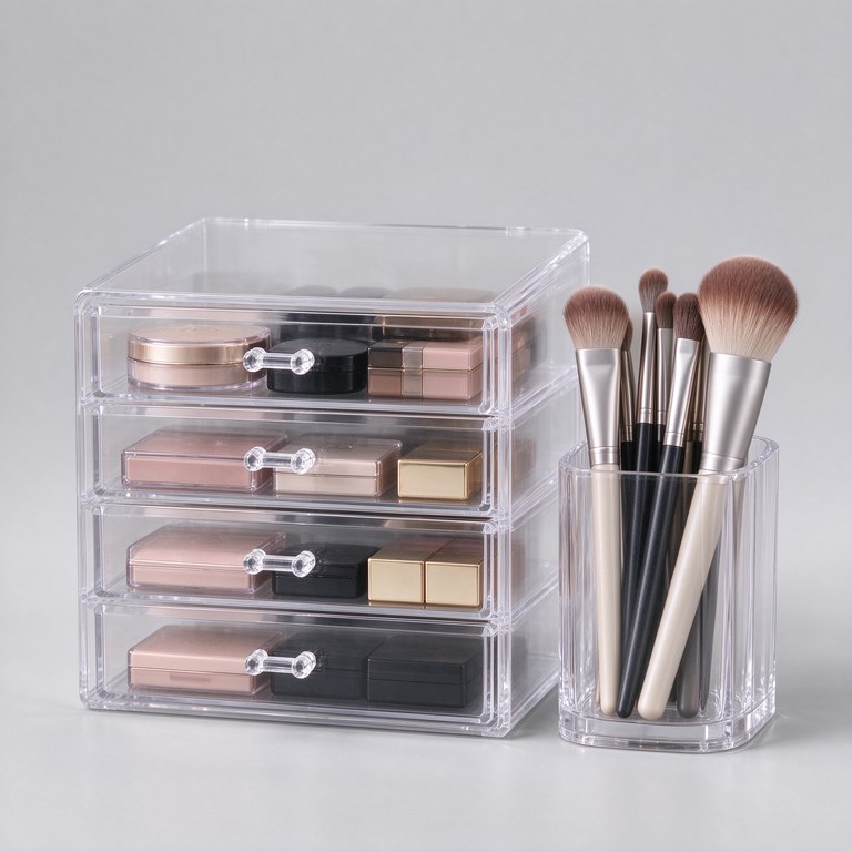 Makeup Organizer Set