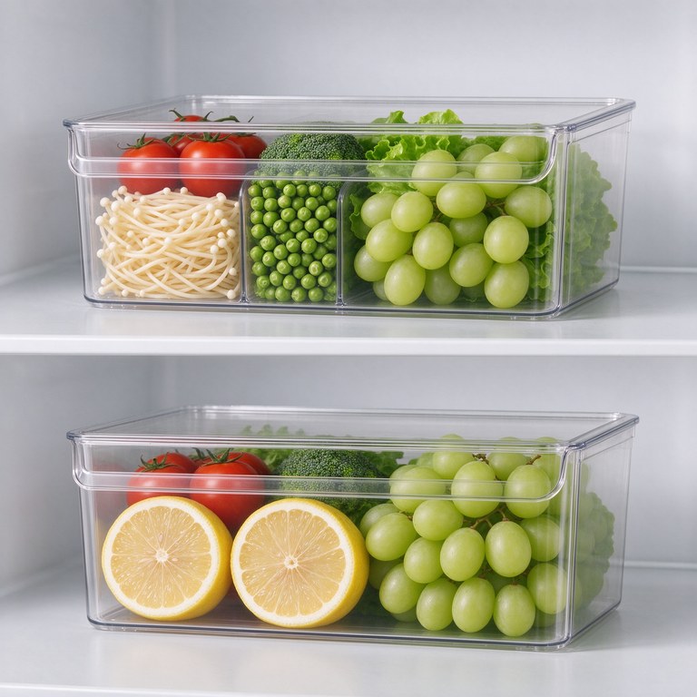 Fridge Organizer Bins