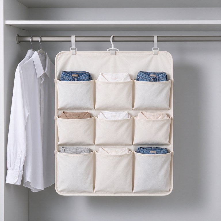 Closet Hanging Shelf