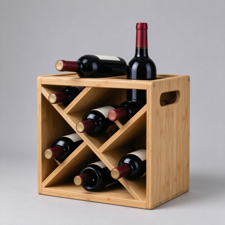 Bamboo Wine Rack